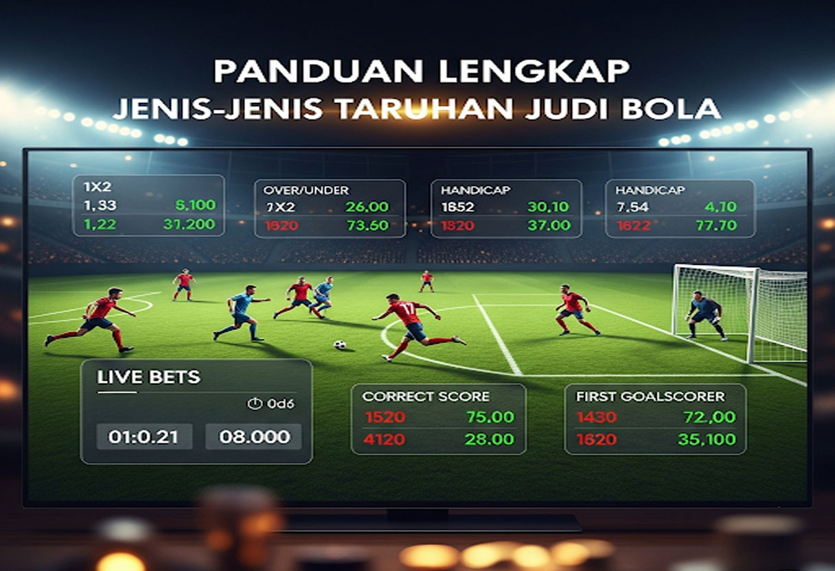 Panduan Lengkap Jenis-Jenis Taruhan Judi Bola