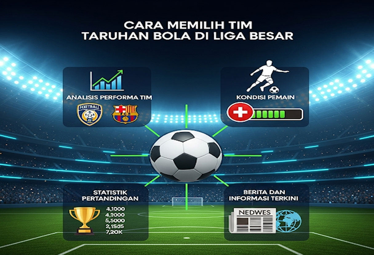 Cara Memilih Tim Taruhan Bola di Liga Besar